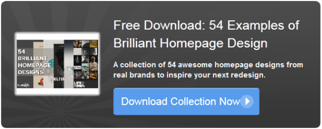 real homepage design examples