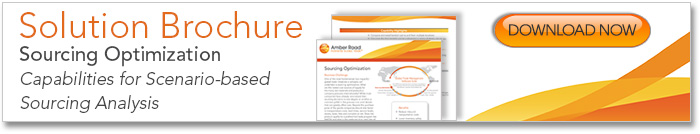 Sourcing Optimization