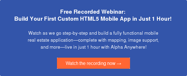 Learn custom mobile application development webinar