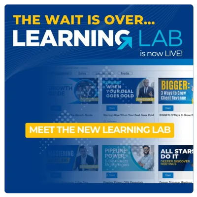 learning lab sales training