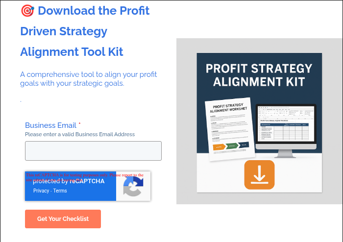 �� Download the Profit Driven Strategy Alignment Tool Kit A comprehensive tool to align your profit goals with your strategic goals. .