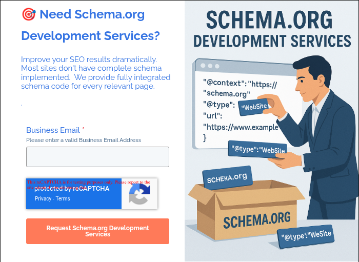 �� Need Schema.org Development Services?   Improve your SEO results dramatically.  Most sites don't have complete schema implemented.  We provide fully integrated schema code for every relevant page. .  