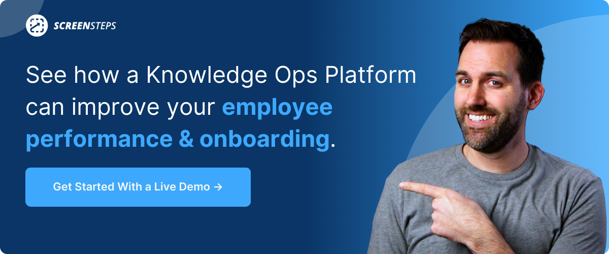 Knowledge Ops Platform Demo Request