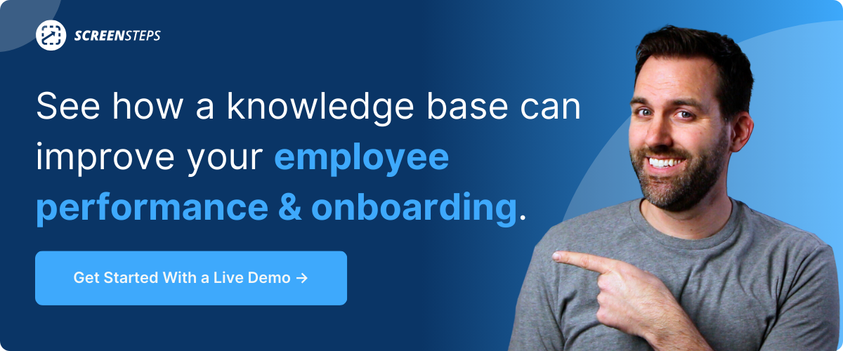 Knowledge Base Software Demo Video