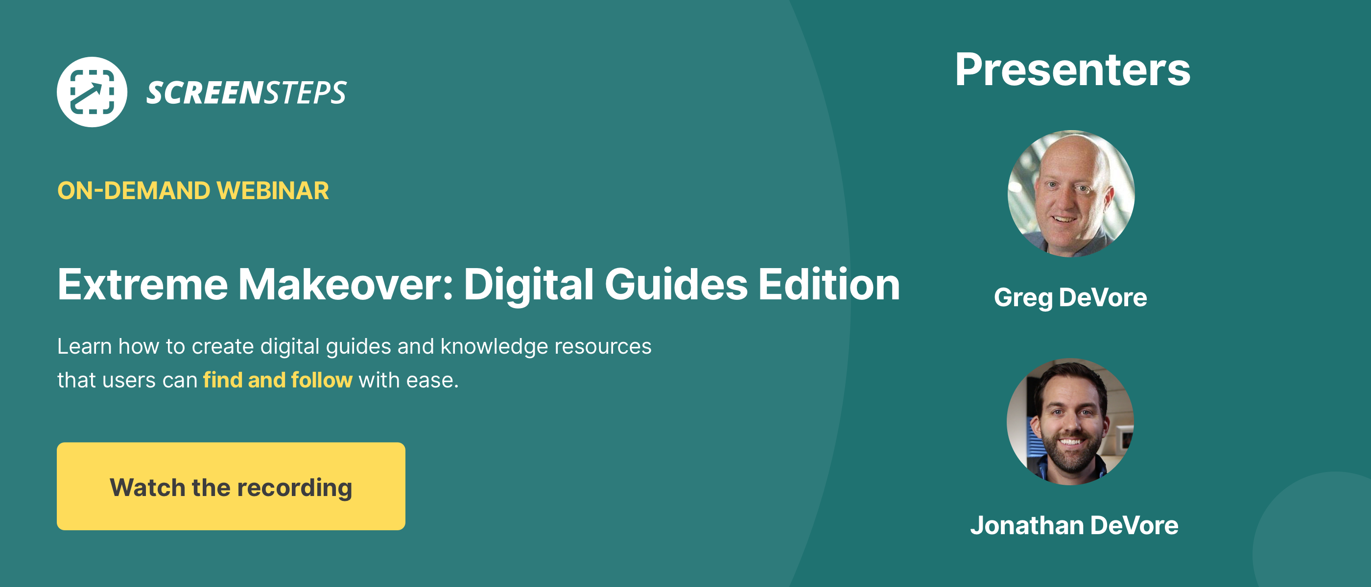 Extreme Makeover: Digital Guides Edition Webinar