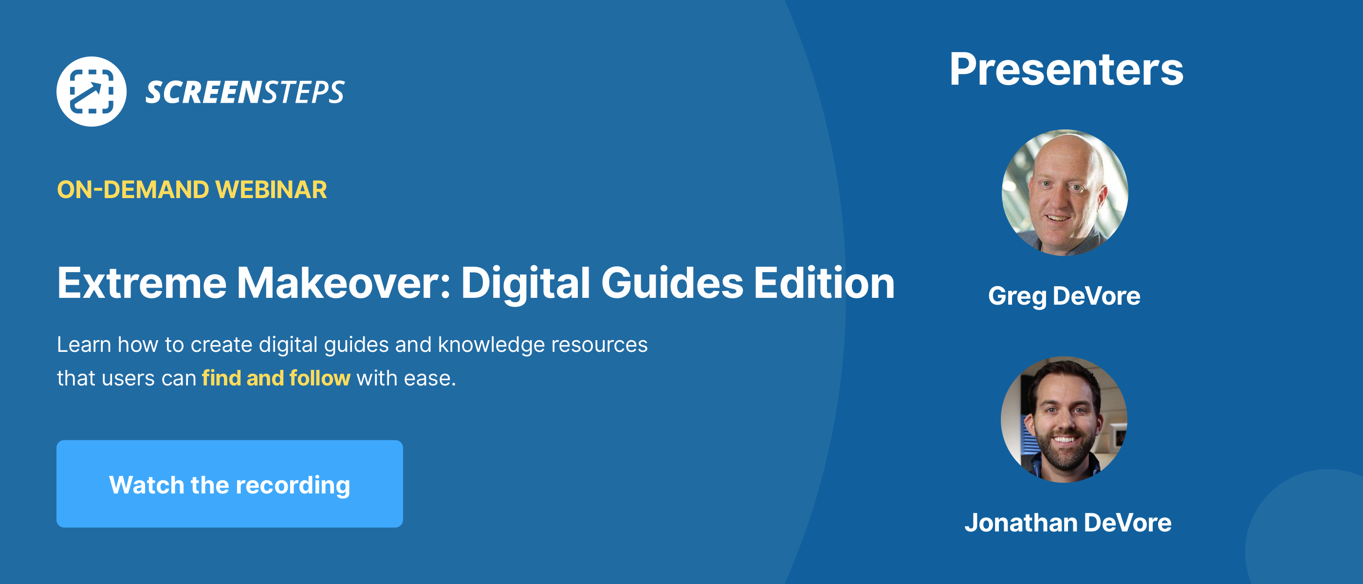 Extreme Makeover: Digital Guides Webinar