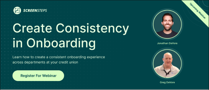 Create Consistency in Onboarding