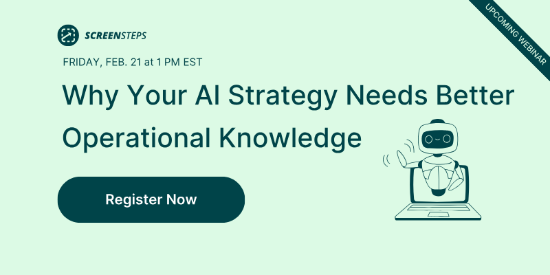 Why Your AI Strategy Needs Better Operational Knowledge