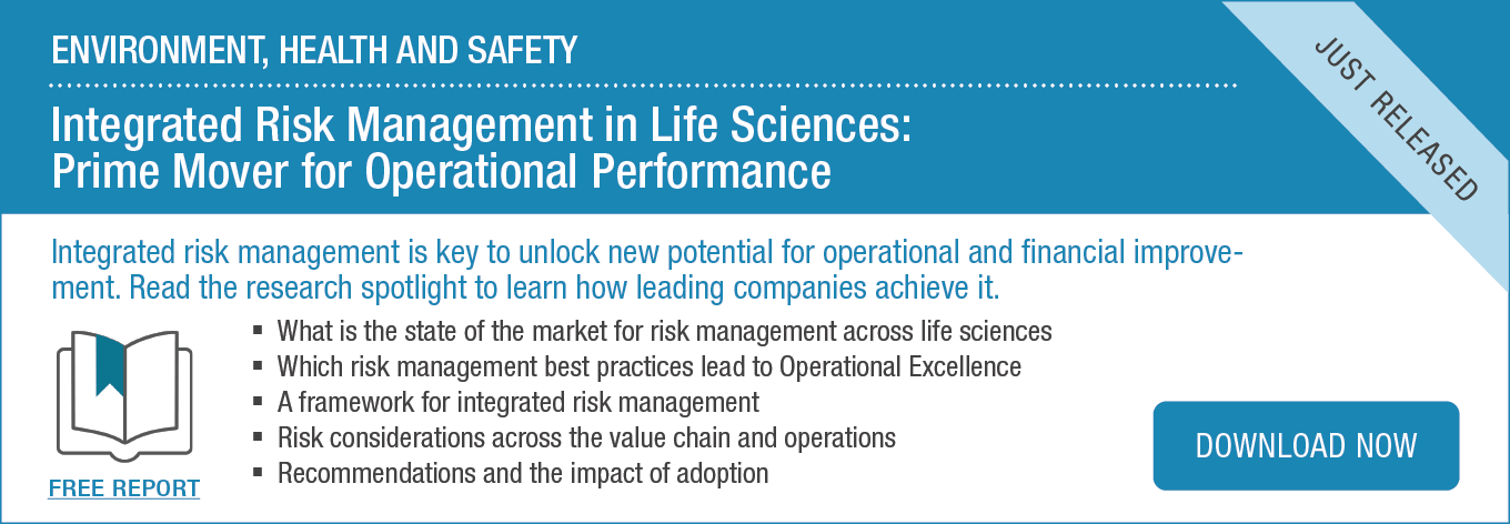 Spotlight: Integrated Risk Management in Life Sciences: Prime Mover for Operational Performance