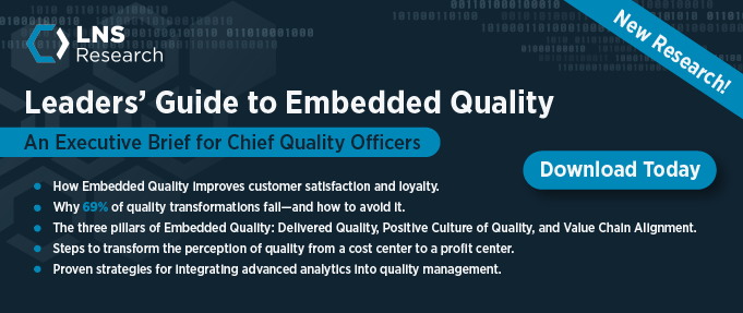 Leaders' Guide to Embedded Quality