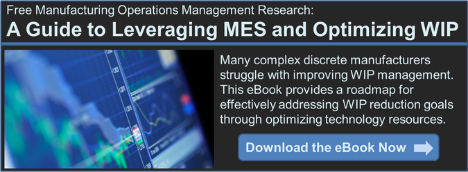 Leveraging MES to Optimize WIP in complex discrete manufacturing