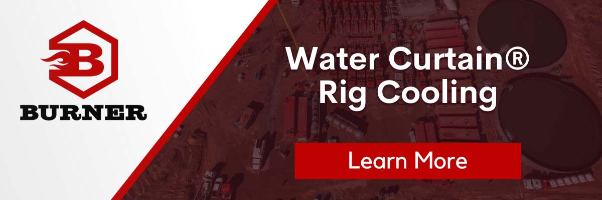 Water Curtain Rig Cooling | Burner Fire Control