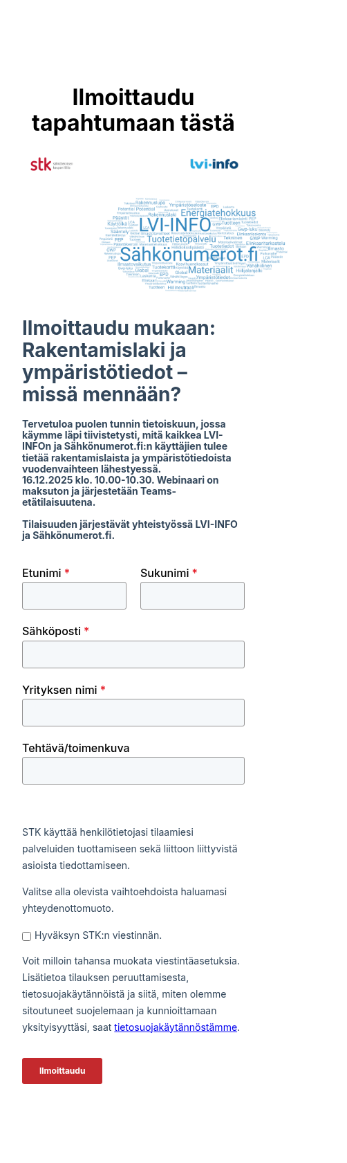 Ilmoittaudu tapahtumaan tästä