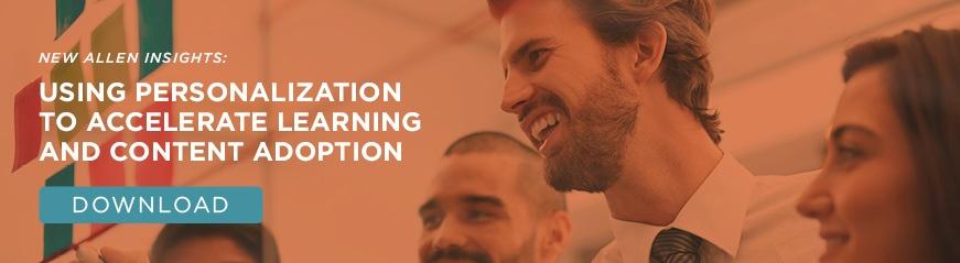 Personalization and the learning portal