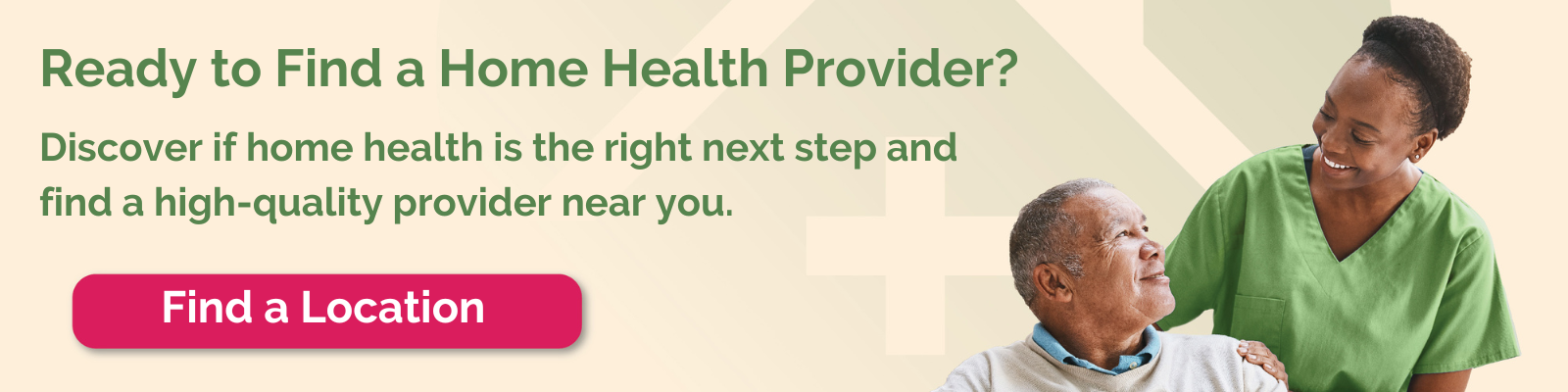 Ready to find a home health provider?