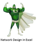 Network Design in Excel Video