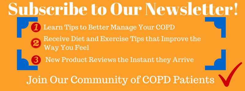 COPD Store's Newsletter Subscription