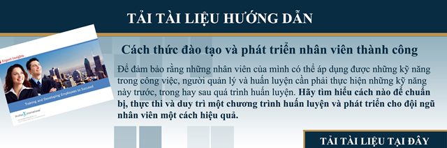 đào tạo và phát triển nhân viên