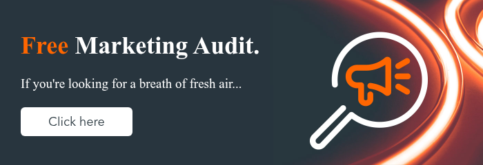 Free Marketing Audit. If you're looking for a breath of fresh air...