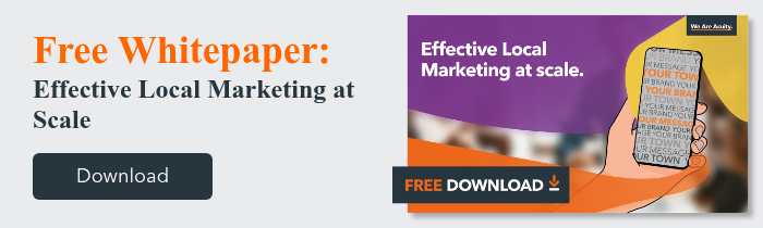 Free Whitepaper: Effective Local Marketing at Scale &nbsp;