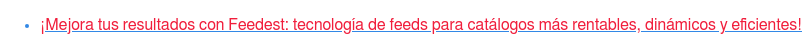 * ¡Mejora tus resultados con Feedest: tecnología de feeds para catálogos más  rentables, dinámicos y eficientes!