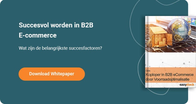 E-boek: Koploper in B2B E-commerce door voorraadoptimalisatie