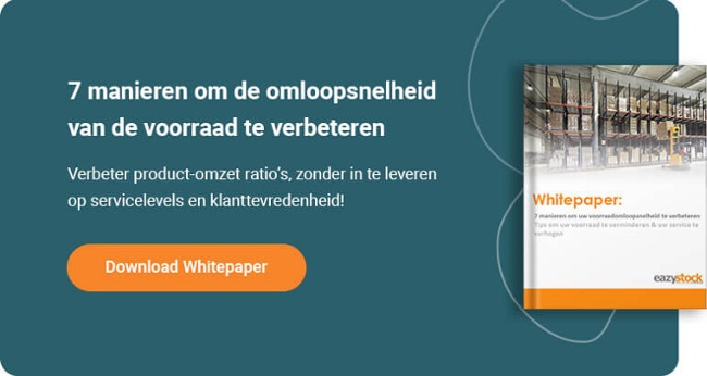 Whitepaper - 7 manieren om uw voorraadomloopsnelheid te verbeteren