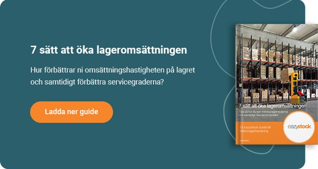 Guide 7 sätt att öka lageromsättningen