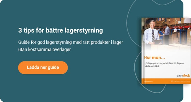 Guide Gör lagerplanering och inköp till dagens bästa aktivitet