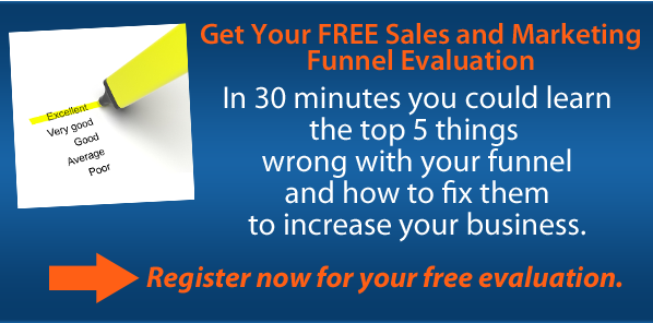 free sales and marketing funnel evaluation of your website