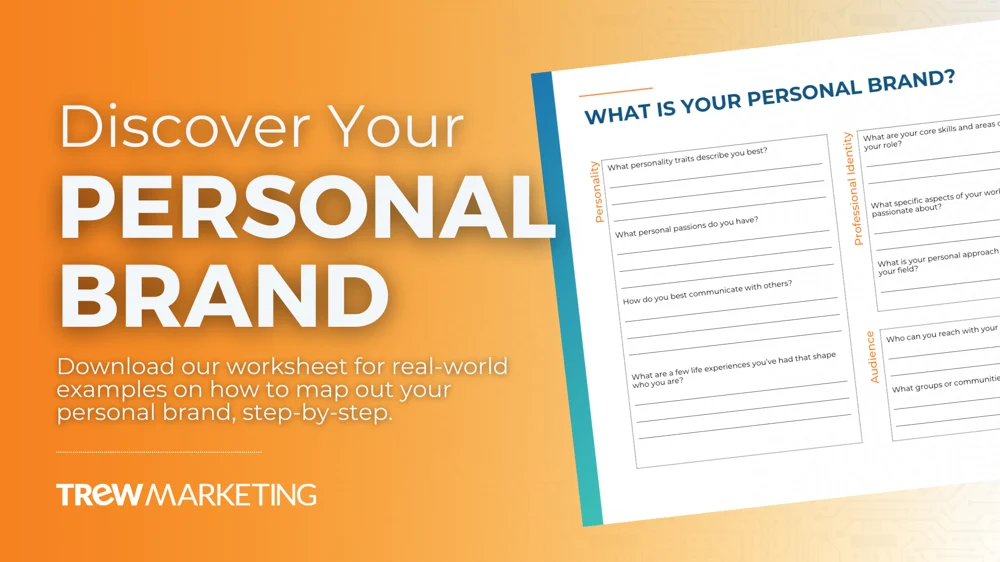 TREW Personal Brand Worksheet CTA