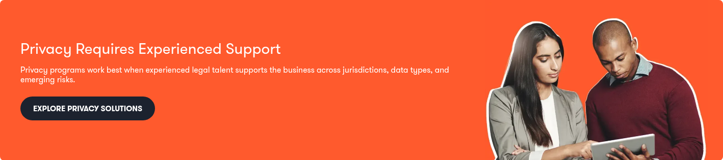 Privacy Requires Experienced Support