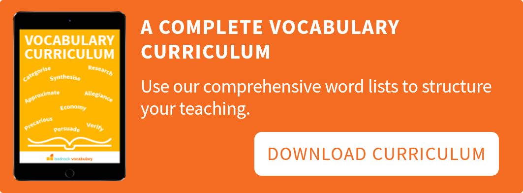 Vocabulary Curriculum Download Button
