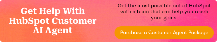 Get Help With HubSpot Customer AI Agent