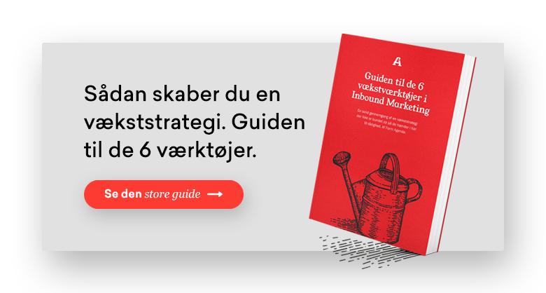 Guide: De 6 vækstværktøjer i Inbound Marketing