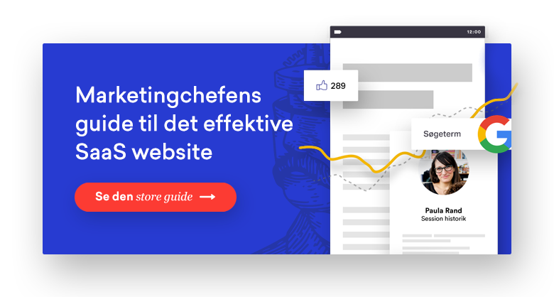 Marketingchefens guide til det effektive SaaS website