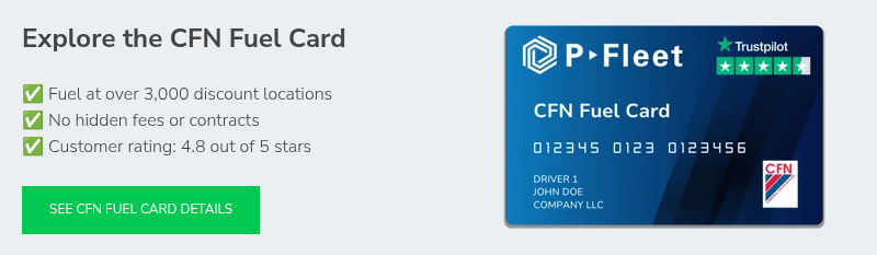 Explore the CFN Fuel Card   ✅ Fuel at over 3,000 discount locations ✅ No hidden fees or contracts ✅ Customer rating: 4.8 out of 5 stars