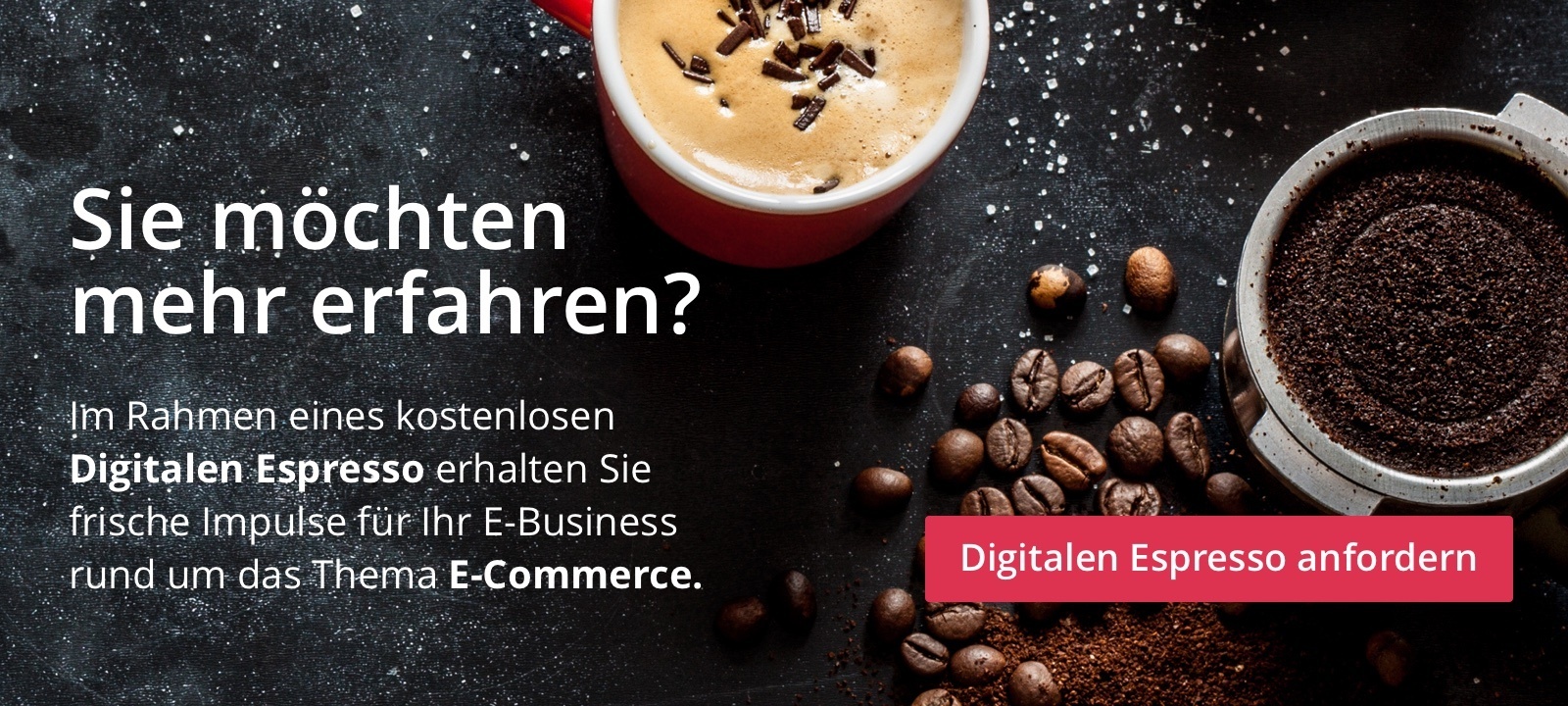 Digitaler Espresso E-Commerce