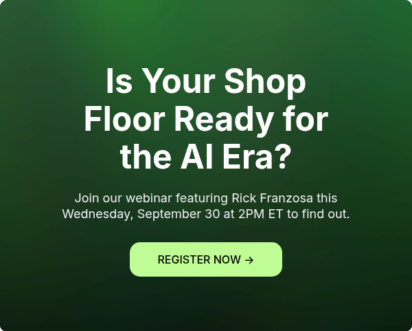 Is Your&nbsp;Shop Floor Ready for the AI Era?