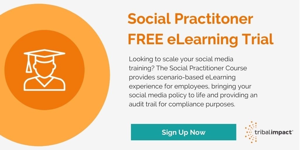 Social Practitoner Free eLearning Trial image CTA