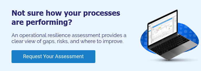 Not sure how your processes are performing? &nbsp; An operational resilience assessment provides a clear view of gaps, risks, and where to improve.