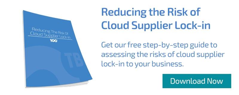 Free whitepaper: Reducing the risks of cloud supplier lock-in