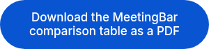 Download the MeetingBar comparison table as a PDF