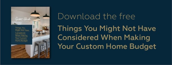 Custom home budget