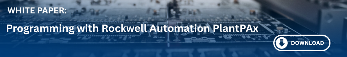 White Paper: Programming with Rockwell Automation PlantPAx