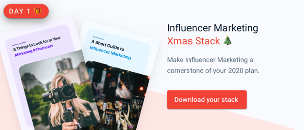 Influencer Marketing Xmas Stack