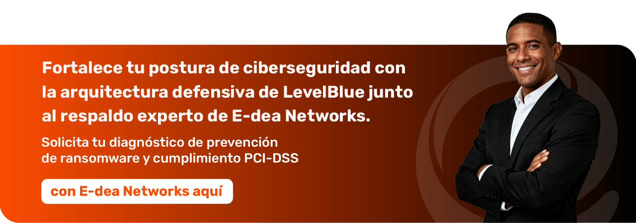 Tablero de control de ciberseguridad monitoreando ataques de ransomware en el sector bancario.