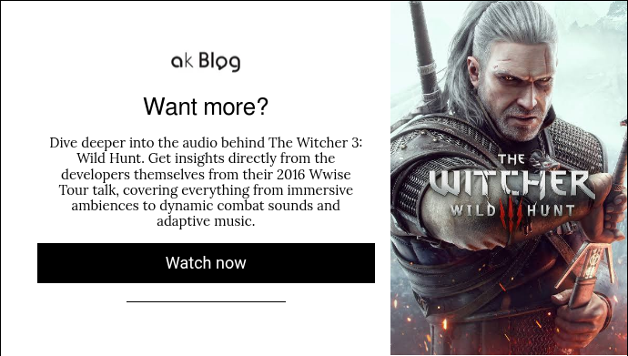 Audiokinetic blog