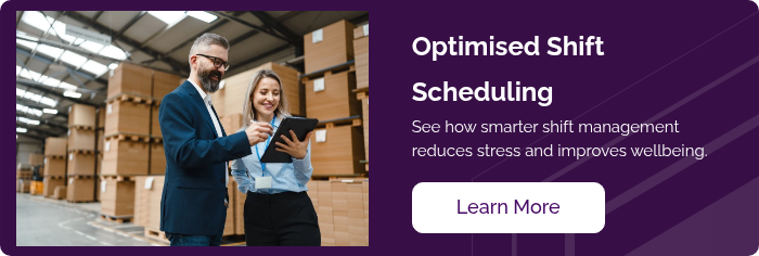 Warehouse shift scheduling