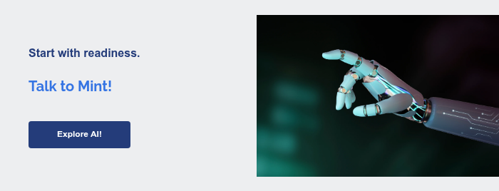 Start with readiness. Talk to Mint!